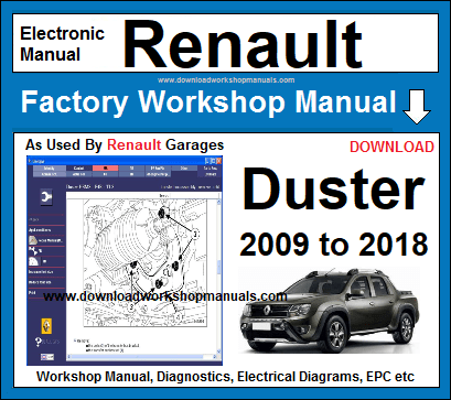 Renault Duster Workshop Service Repair Manual