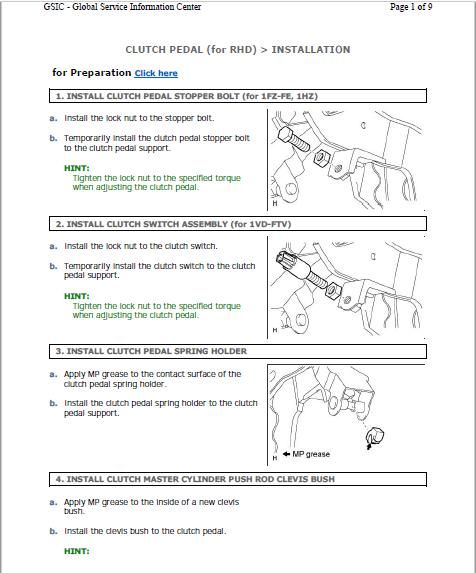 Toyota Land Cruiser Workshop Service Repair Manual Download